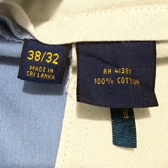 Polo Ralph Lauren Bedford Chino Pants Men’s 38 Classic Twill 100% Cotton Chino - Picture 7 of 10